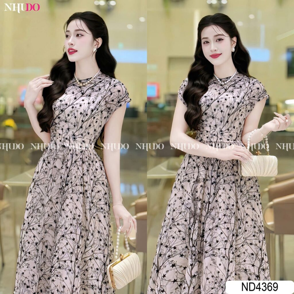 Đầm công sở thiết kế sang chảnh với tone màu trung tính