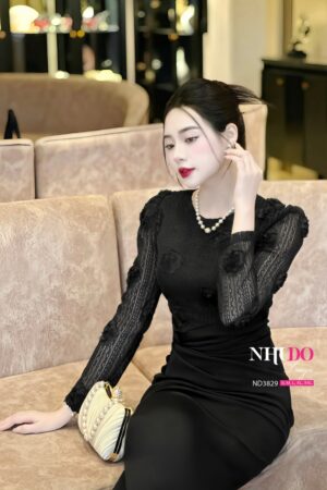 Váy Đen Công Sở- Váy Đen Ôm Body Siêu Quyến Rũ