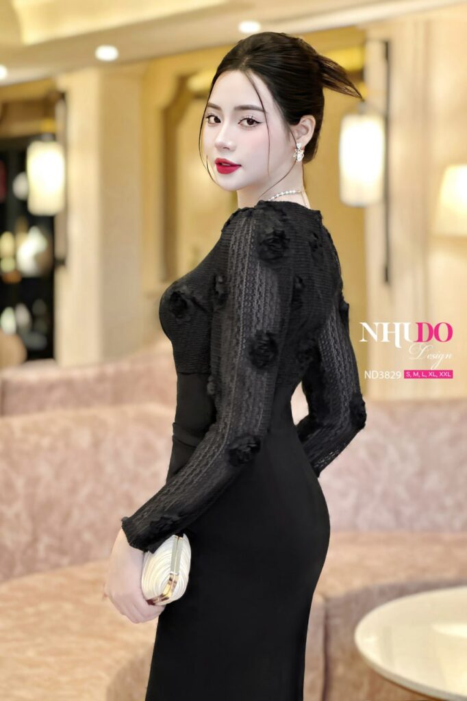 Đầm dự tiệc phù hợp cho người 65kg