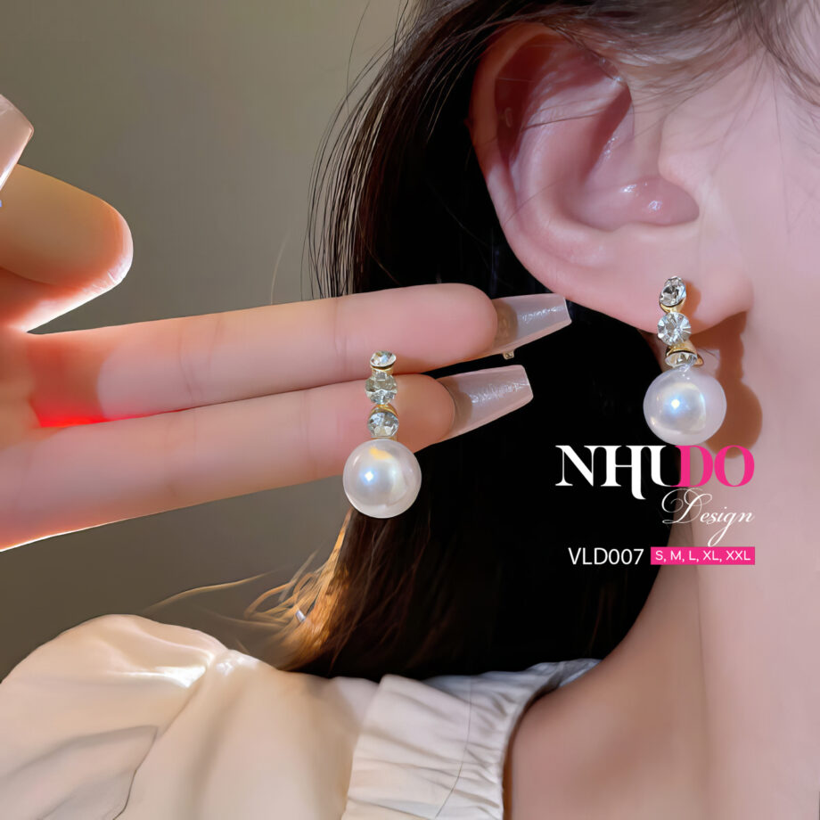 VLD007 Khuyên Tai Thiết Kế Tỏa Sáng Phong Cách