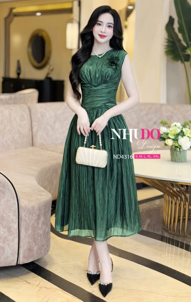 Lựa chọn váy xòe dài ở đâu?