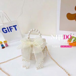 TLD011 Túi Xách Thiết Kế Phối Nơ Phong Cách Hàn Quốc