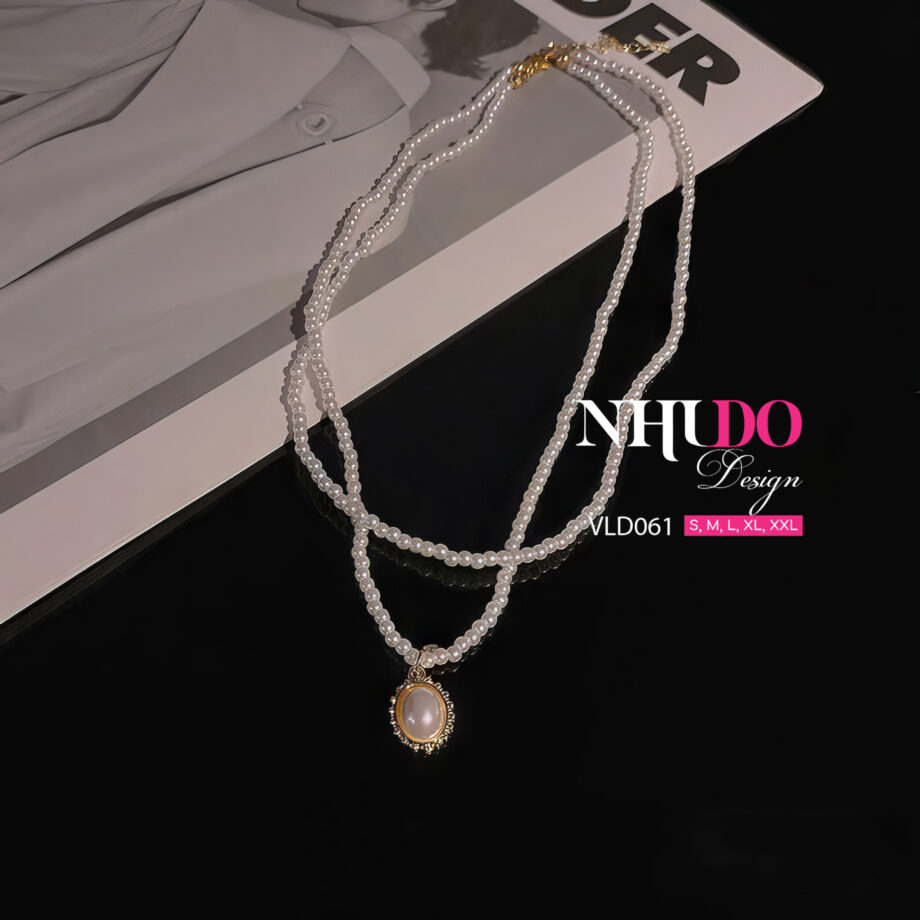 VLD061 Vòng Cổ Ngọc Trai Thanh Lịch