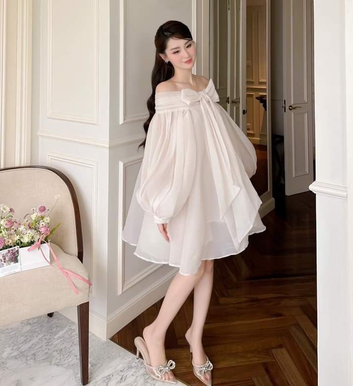 Đầm Bầu Công Sở- Bầu Nhưng Vẫn Đẹp