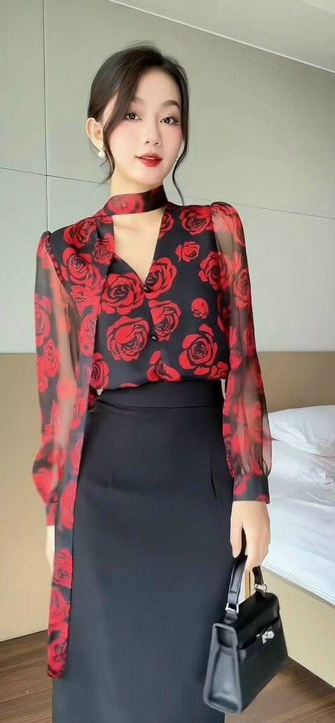 Áo Kiểu Công Sở