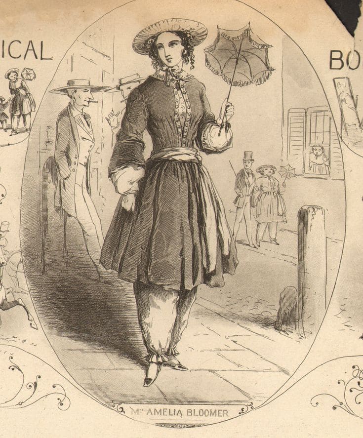 Quần Công Sở - Amelia Bloomer