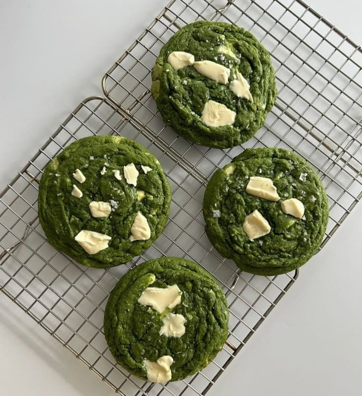 Ăn Vặt Công Sở - Matcha Cookie