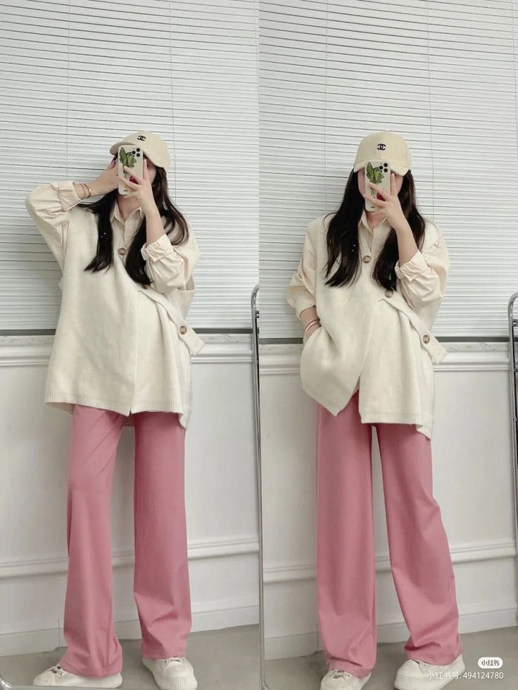 Áo Bầu Công Sở - Phối Đồ