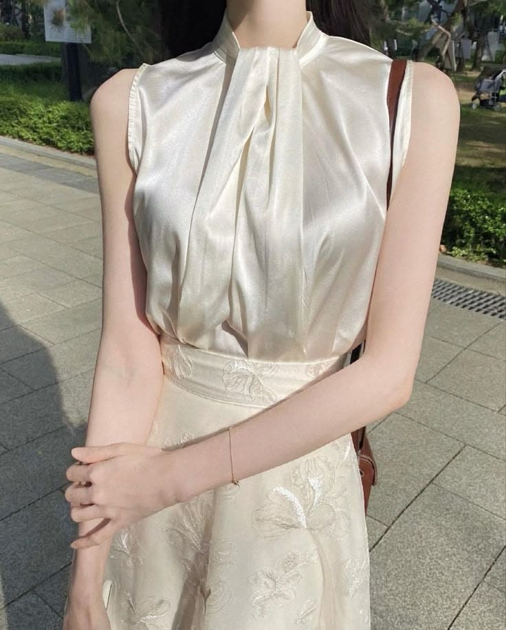 Áo Nữ Công Sở Mùa Hè - Áo Lụa
