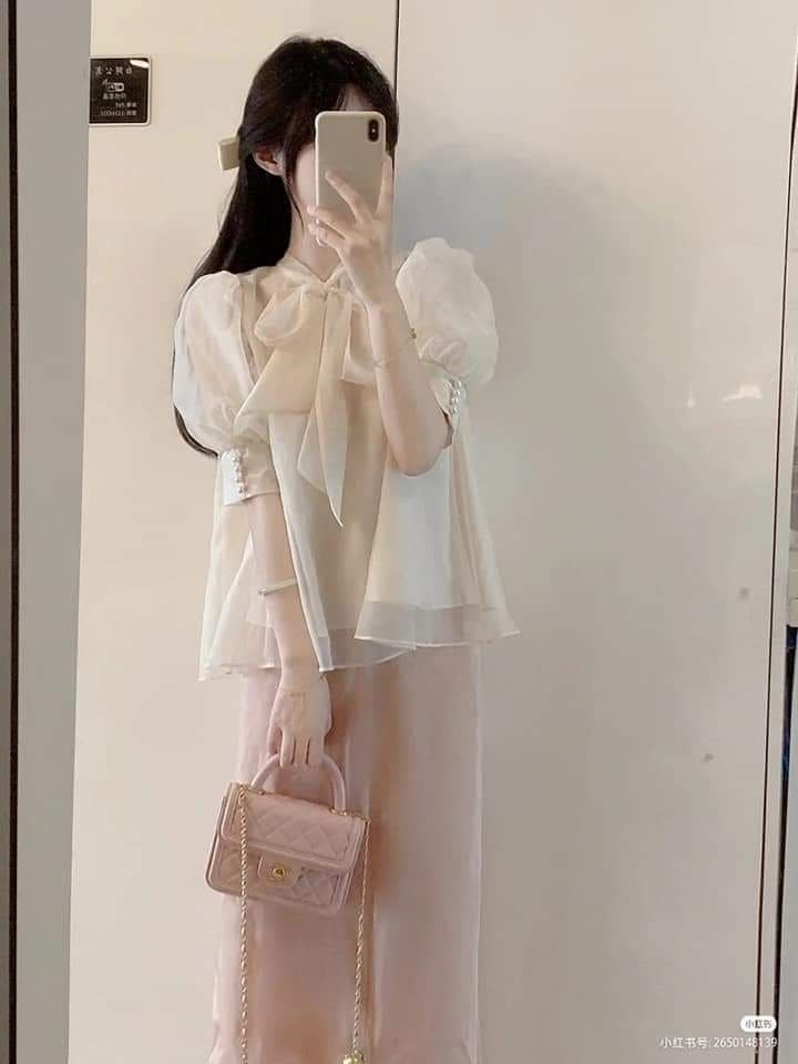 Áo Tay Lỡ Công Sở - Áo Kiểu Tay Lỡ