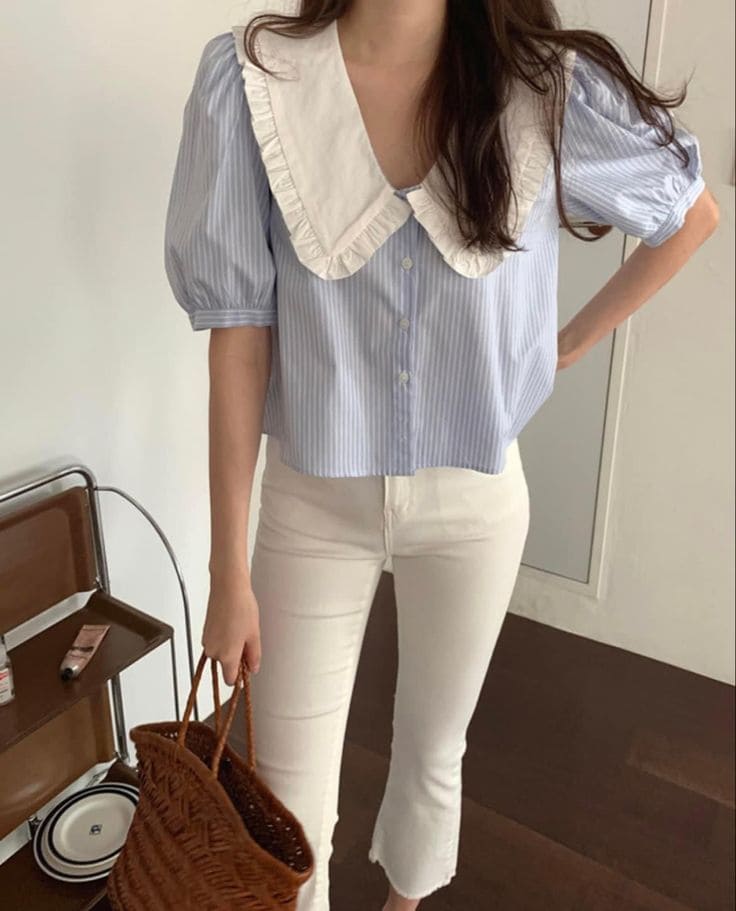 Áo Tay Lỡ Công Sở - Phối Đồ