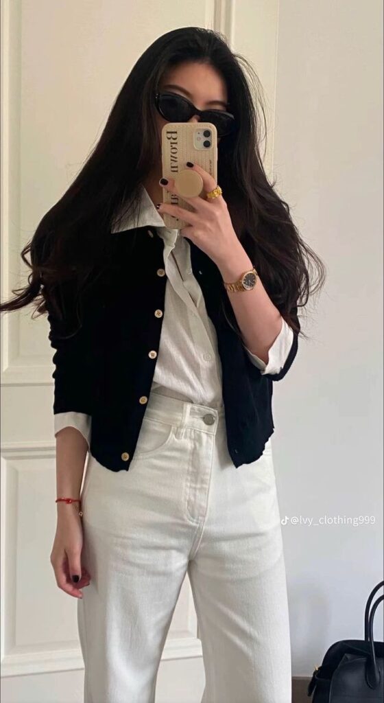 Áo Tay Lỡ Công Sở - Phối Đồ