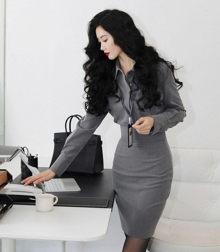 Chân Váy Bút Chì Công Sở - Độ Dài Phù Hợp