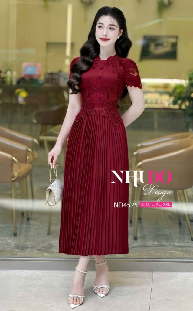 Váy Công Sở Trung Niên - ND4525