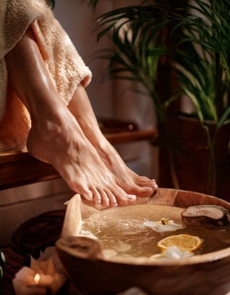Váy Công Sở Trung Niên - Ngâm Chân