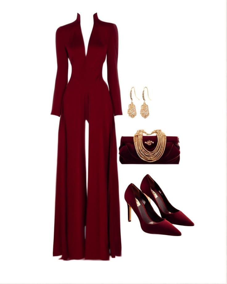 Jumpsuit Công Sở - Phụ Kiện