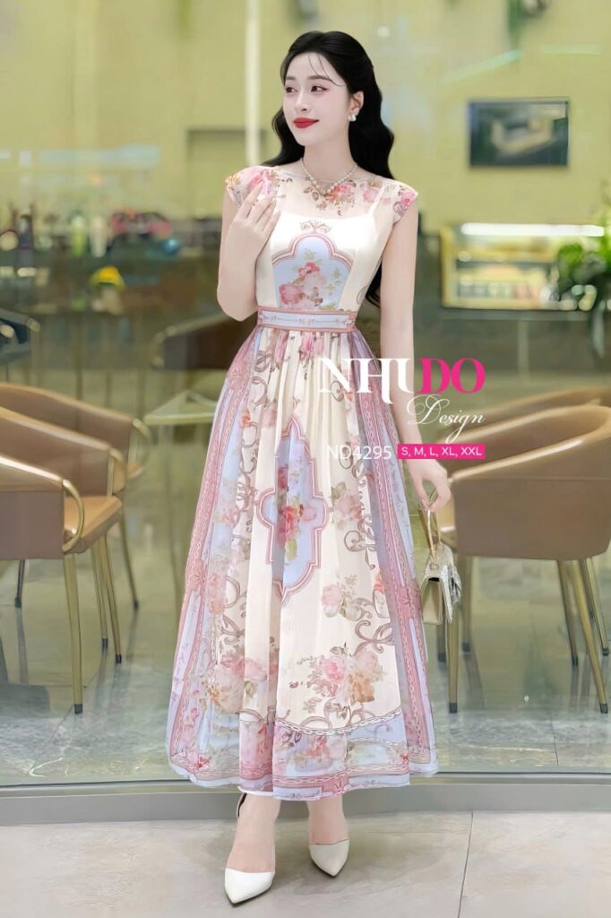 Kiểu váy công sở đẹp - ND4295