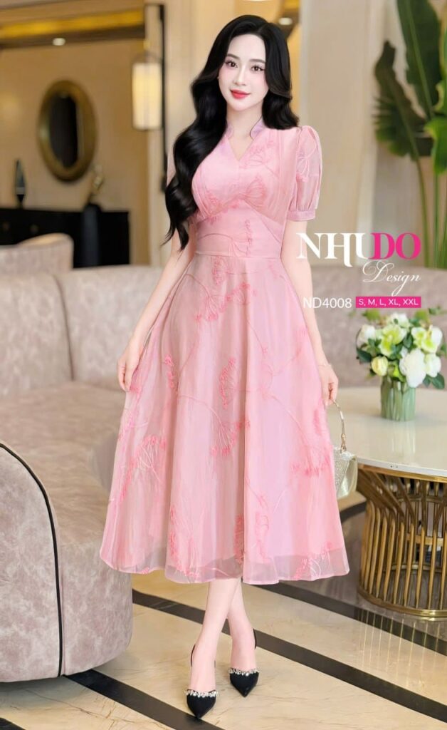 Kiểu váy công sở đẹp - ND4008