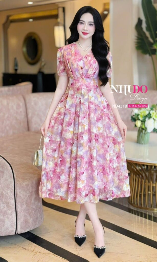 Mẫu Váy Công Sở - ND4318