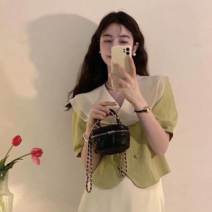 Áo Sơ Mi Croptop Công Sở - Thiết Kế Hợp Lý