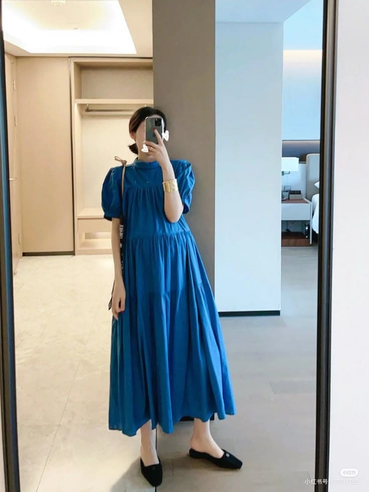 Váy Bầu Đẹp Công Sở - Váy Babydoll