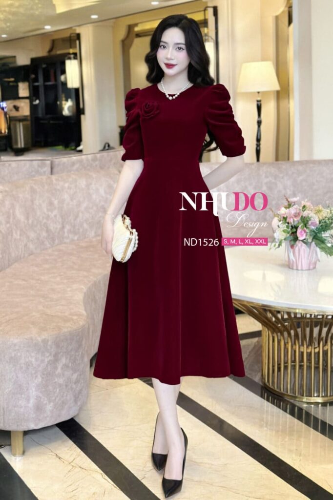 Váy Công Sở Mùa Đông - ND1526