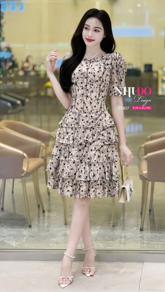 Váy Công Sở Mùa Hè - V1087