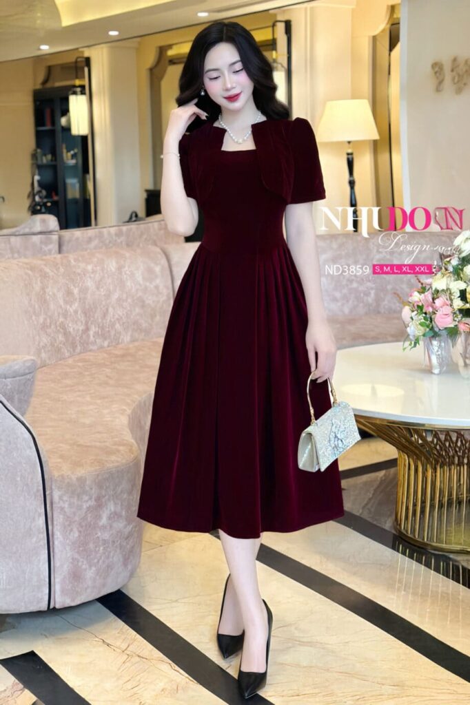 Váy Công Sở Sang Trọng - ND3859