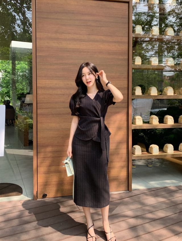 Thời trang công sở hàng hiệu vibe Hàn