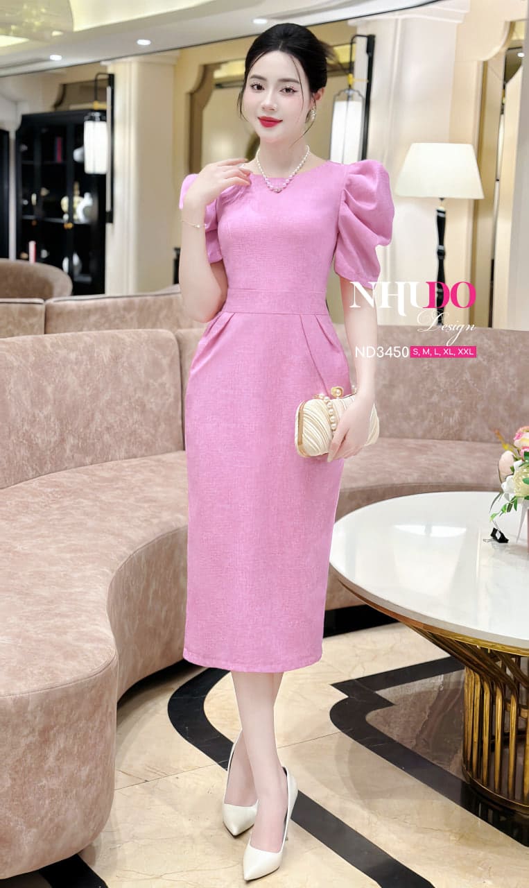 Váy nữ công sở Midi