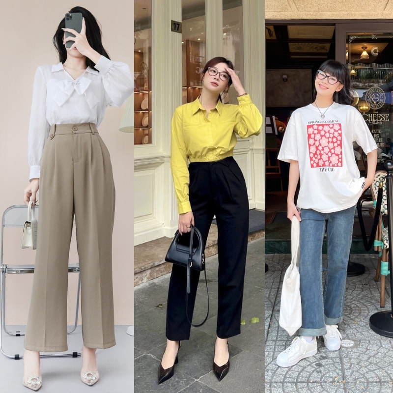 Quần Baggy mặc với áo gì đẹp