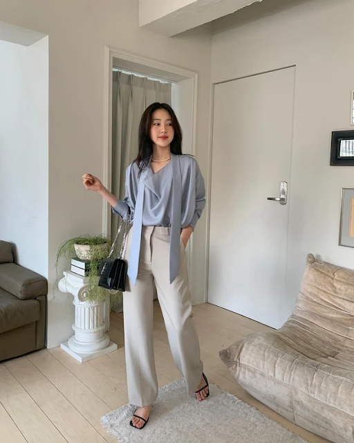 Quần ống đứng công sở