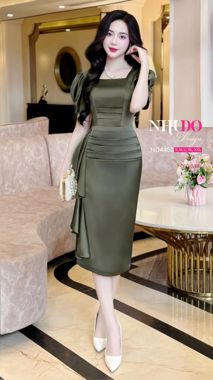 Váy công sở ngắn ôm nhẹ tôn dáng