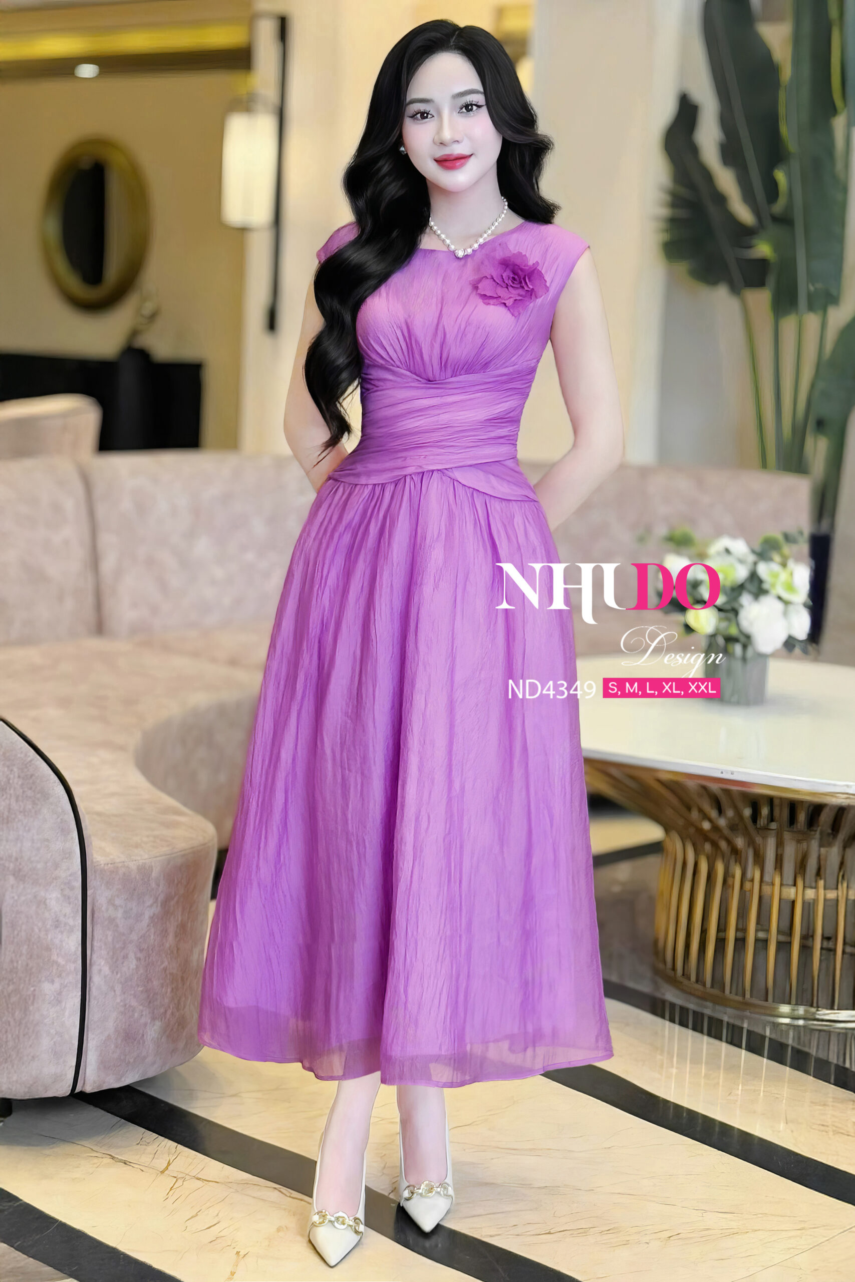 Váy Dáng Xòe Với Chất Liệu Bền Vững