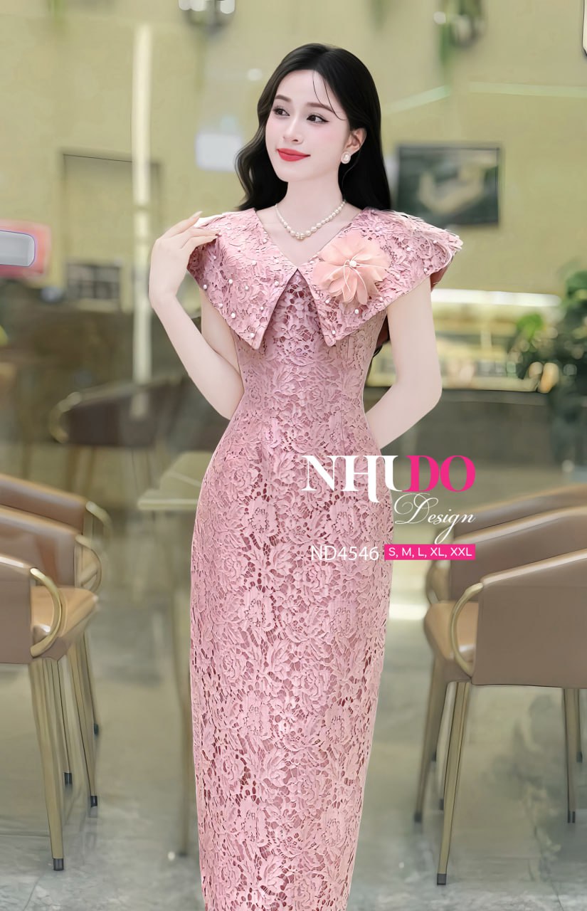 Váy Dự Tiệc Cho Người Dáng Đồng Hồ Cát